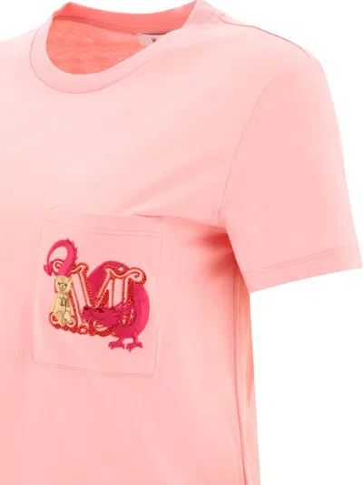 Shop Max Mara "elmo" T-shirt In Pink