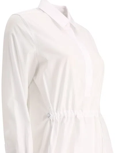 Shop Max Mara "juanita" Shirt Dress In White