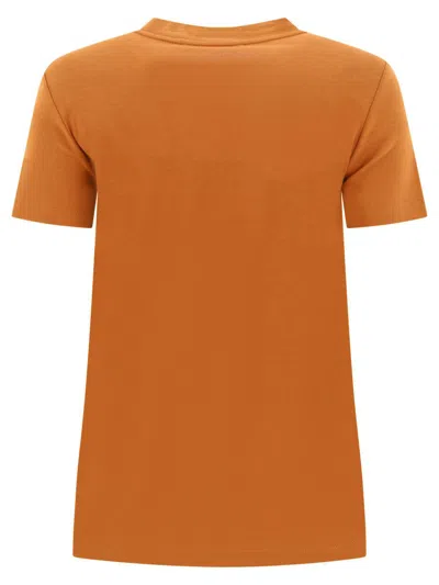Shop Max Mara "papaia" T-shirt In Brown