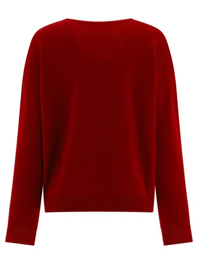 Shop Max Mara Wool And Cashmere Knit Jumper In Red