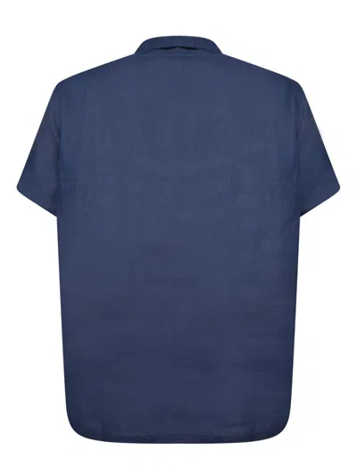 Polo Ralph Lauren Polo-pony Linen Shirts In Blue