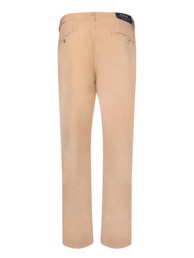 Polo Ralph Lauren Belt-loop Casual Pants In Beige