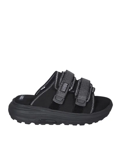 Shop Suicoke Sandals In Black