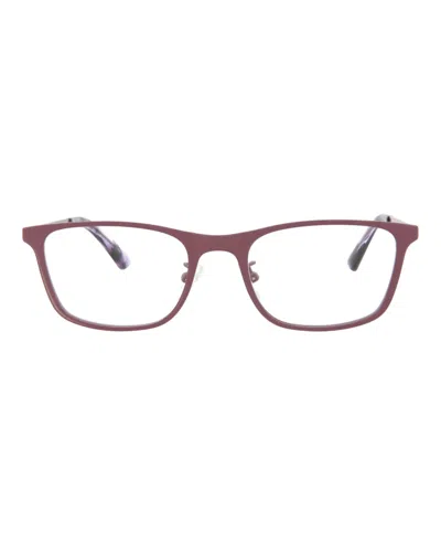 Shop Mcq By Alexander Mcqueen Square-frame Metal Optical Frames In Purple