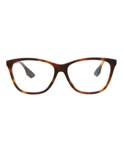 Shop Mcq By Alexander Mcqueen Square-frame Acetate Optical Frames In Gold