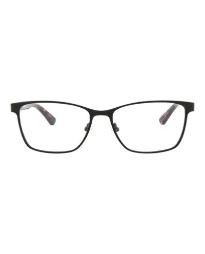 Shop Mcq By Alexander Mcqueen Square-frame Metal Optical Frames In Black