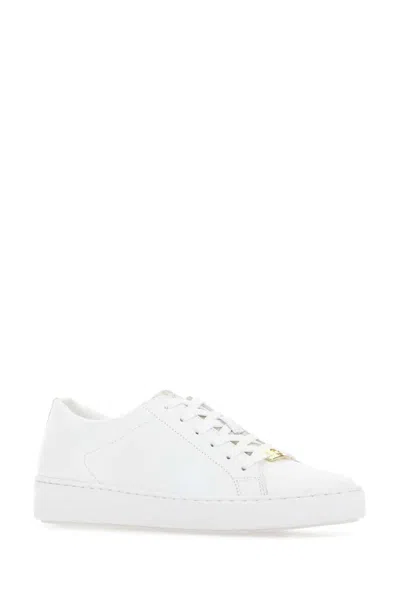 Shop Michael Kors Michael By  Sneakers In White