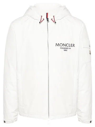 Shop Moncler 'granero' Jacket In White