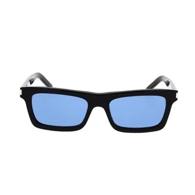 Shop Saint Laurent Eyewear Sunglasses In Black