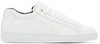KENZO White Leather Tennix Sneakers