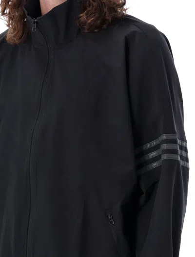 Shop Adidas Originals Newclassic Track Jacket In Black