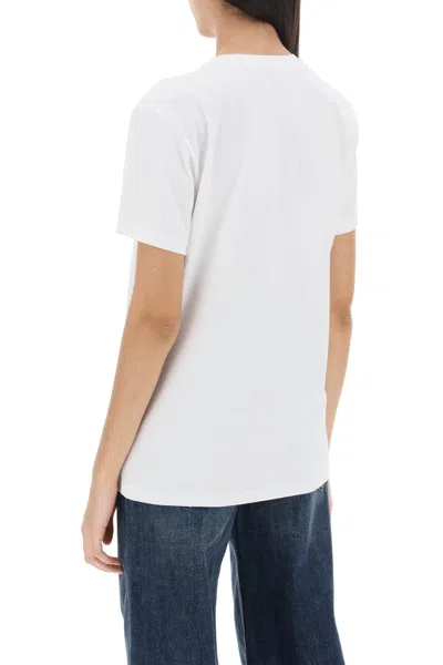 Shop Isabel Marant Vidal Crew-neck T-shirt Women In White