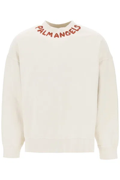 Shop Palm Angels Sweatshirt With Men In Multicolor