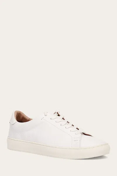 Shop The Frye Company Frye Astor Low Lace Sneaker In White