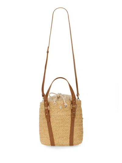 Shop Helen Kaminski Medium "pinimilla" Bag In Beige