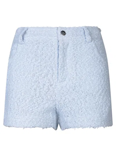 Shop Iro Shorts In Blue