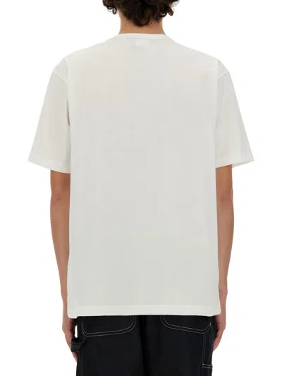 Shop Junya Watanabe T-shirt With Print In White