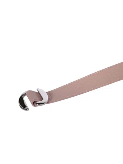 Shop Orciani Belts In Pink