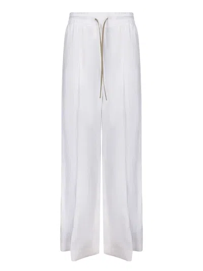 Shop Paul Smith Trousers In White
