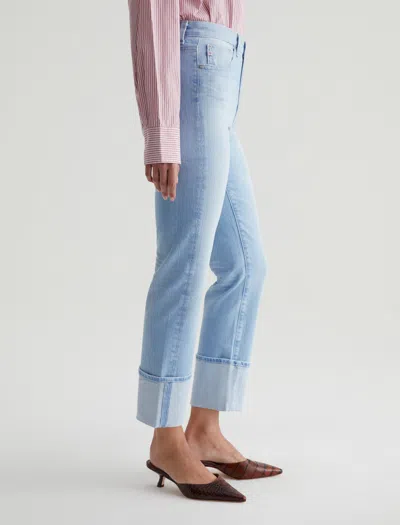 Shop Ag Jeans Saige Crop In Blue