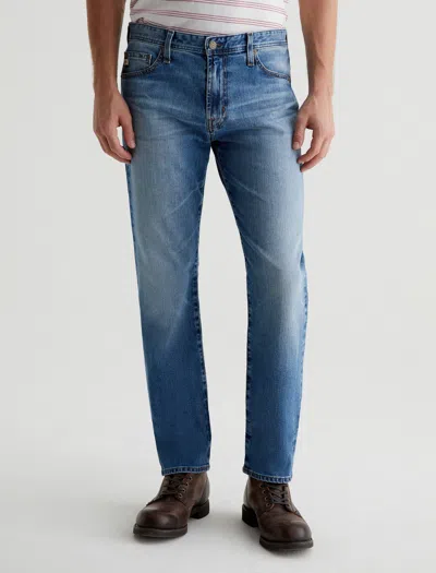 Ag Jeans Graduate Grasslands Straight Jean In Blue