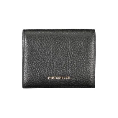 Shop Coccinelle Black Leather Wallet