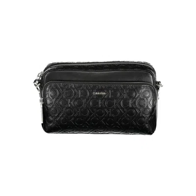 Shop Calvin Klein Black Polyester Handbag