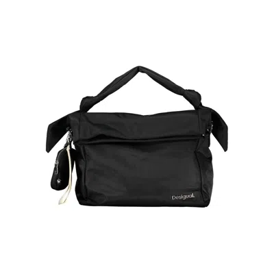 Shop Desigual Black Polyester Handbag