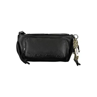 Shop Desigual Black Polyethylene Handbag