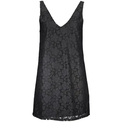 Shop Desigual Black Viscose Dress