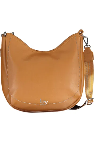 Shop Byblos Chic Brown Handbag With Contrasting Details