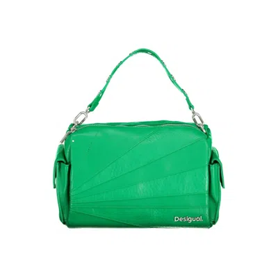 Shop Desigual Green Polyethylene Handbag
