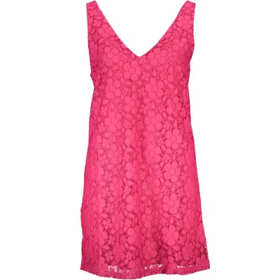 Shop Desigual Pink Viscose Dress