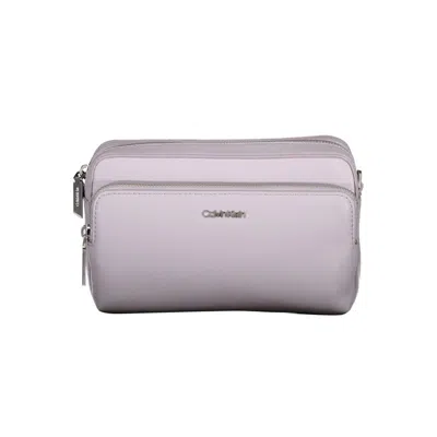 Shop Calvin Klein Purple Polyester Handbag