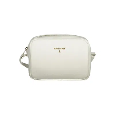 Shop Patrizia Pepe White Leather Handbag