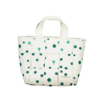 Shop Desigual White Polyethylene Handbag
