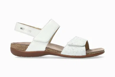 Shop Mephisto Women's Agave Walking Sandal In White