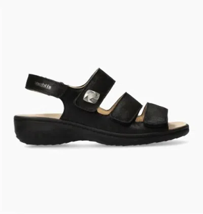 Shop Mephisto Giorgina Women's Walking Sandal In Black