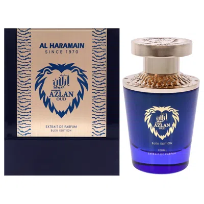 Shop Al Haramain Azlan Oud Bleu By  For Men - 3.33 oz Edp Spray