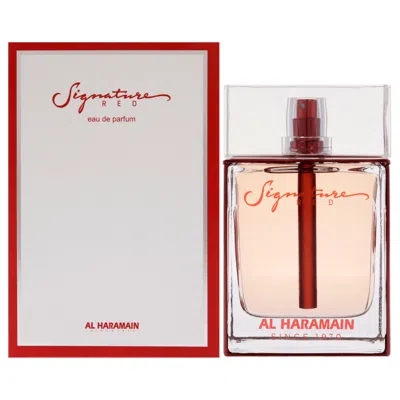 Shop Al Haramain Signature Red By  For Women - 3.33 oz Edp Spray