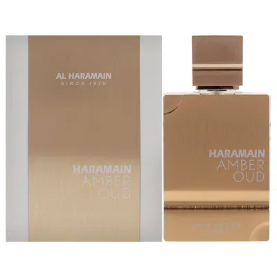 Shop Al Haramain Amber Oud - White Edition By  For Unisex - 3.4 oz Edp Spray