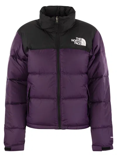 Shop The North Face Retro 1996 Two Tone Down Jacket In Purple