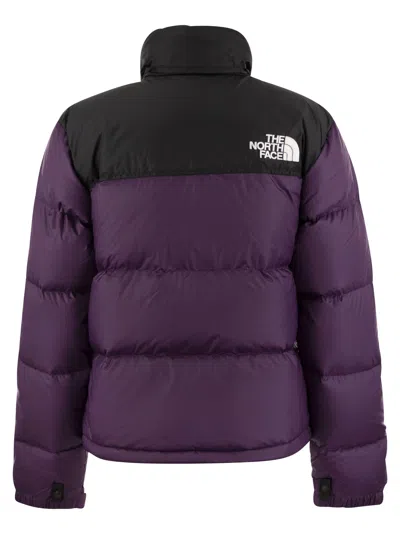 Shop The North Face Retro 1996 Two Tone Down Jacket In Purple