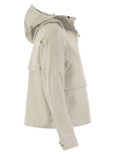 K-way K Way Sarthe Hooded Jacket In Ice