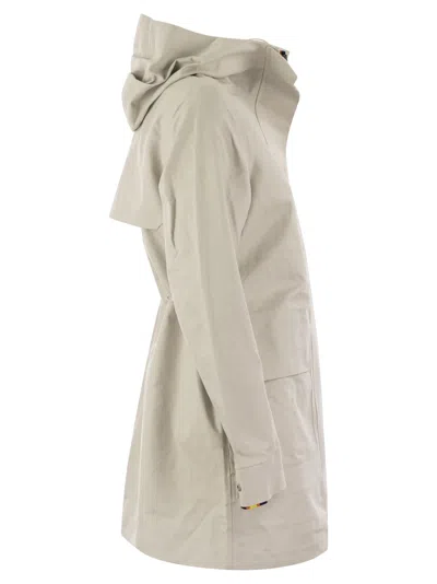 K-way Thersa - Hooded Jacket In Ice