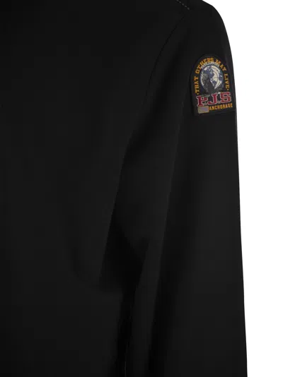 Shop Parajumpers K2 Cotton Crew Neck Sweatshirt In Black