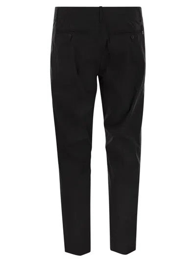 Dondup Belt Loop Casual Pants In Black