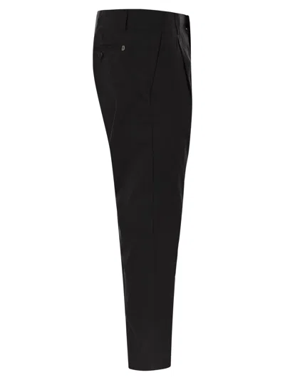Dondup Belt Loop Casual Pants In Black