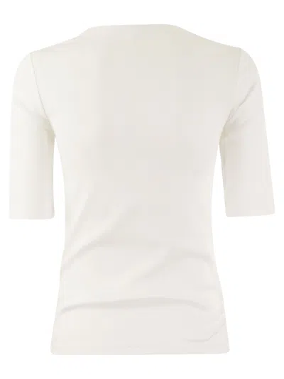 Shop Peserico T Shirt Bianco In White