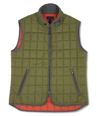 Shop Scott Barber Quilted Vest, Army In Green